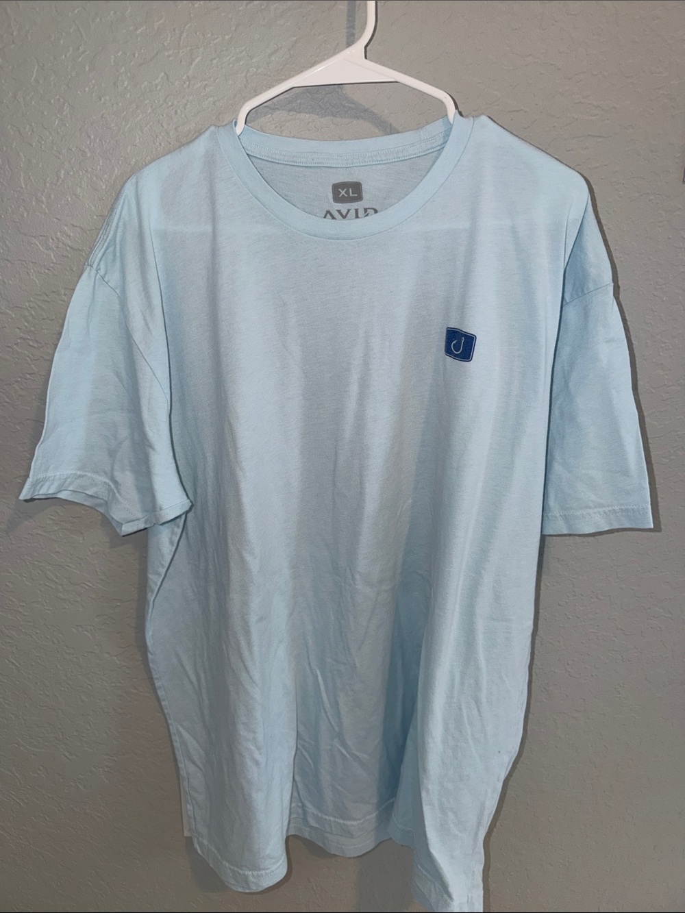 AVID Light Blue Short Sleeve Crewneck T-Shirt - XL